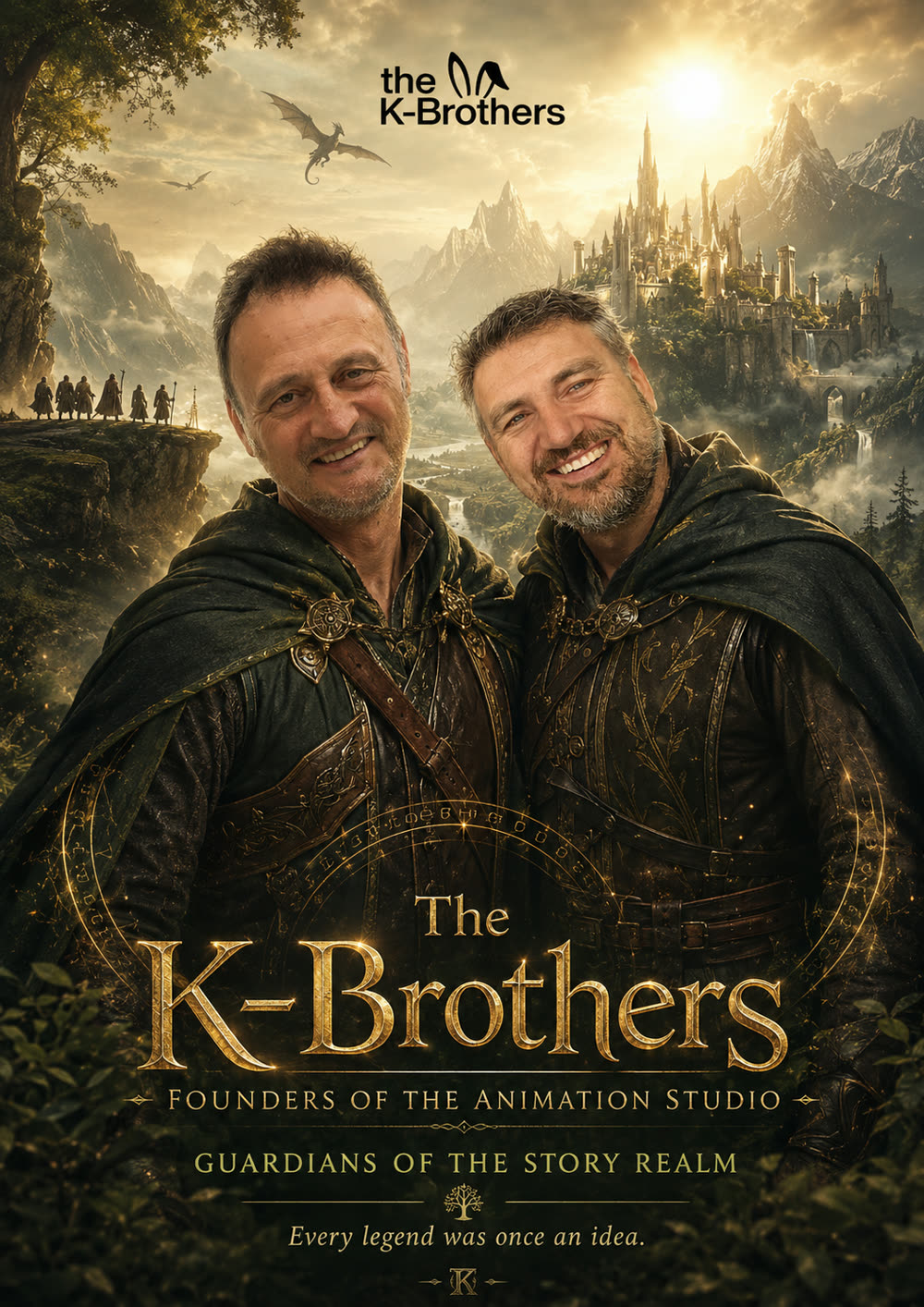 The K-Brothers — versão fantasia dos fundadores