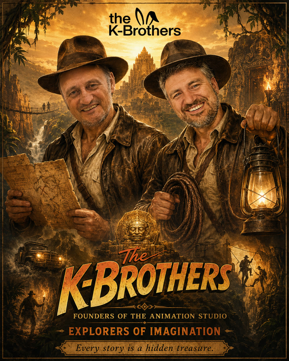 The K-Brothers — versão exploradores dos fundadores